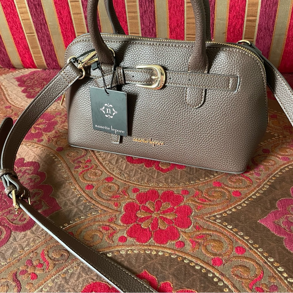 Nanette Lepore Elegant Brown Satchel